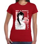 Playera Yor & Anya Spy x Family Algodón Premium #0001681