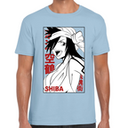Playera Kukaku Shiba Bleach Algodón Premium #0001683