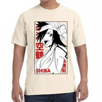 Playera Kukaku Shiba Bleach Algodón Premium #0001683