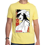 Playera Kukaku Shiba Bleach Algodón Premium #0001683