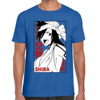 Playera Kukaku Shiba Bleach Algodón Premium #0001683