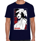 Playera Kukaku Shiba Bleach Algodón Premium #0001683