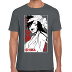 Playera Kukaku Shiba Bleach Algodón Premium #0001683