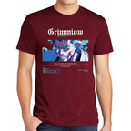Playera Grimmjow Bleach Algodón Premium #0001684
