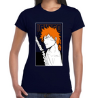 Playera Ichigo Kurosaki Bleach Algodón Premium #0001685