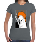 Playera Ichigo Kurosaki Bleach Algodón Premium #0001685