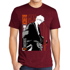 Playera Ichigo Kurosaki Bleach Algodón Premium #0001686