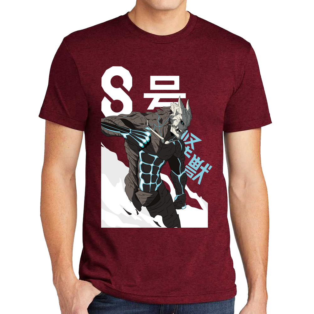 Playera Kaiju No 8 Algodón Premium #0001687
