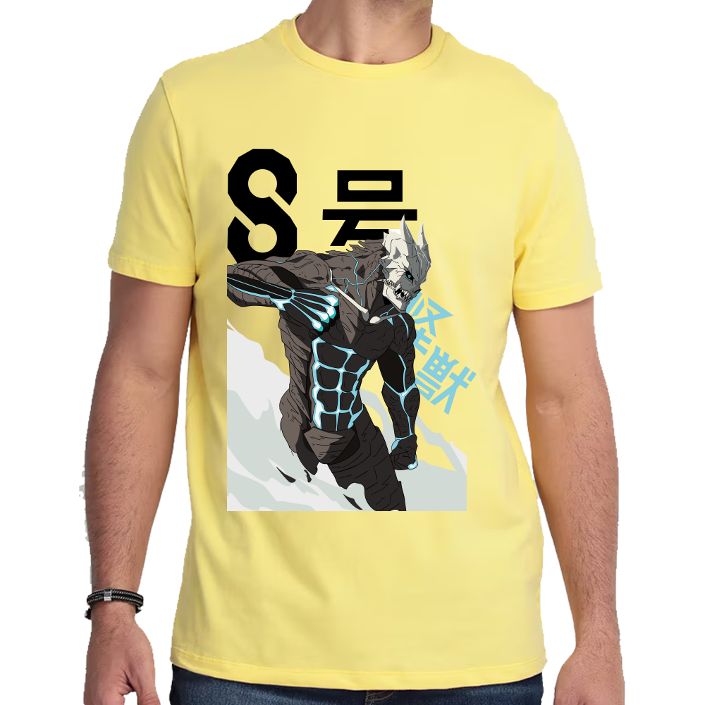 Playera Kaiju No 8 Algodón Premium #0001687