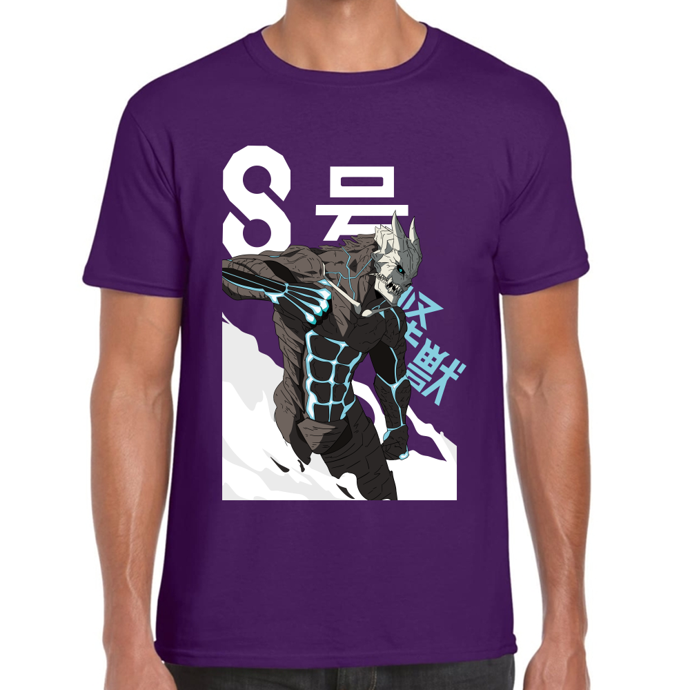 Playera Kaiju No 8 Algodón Premium #0001687