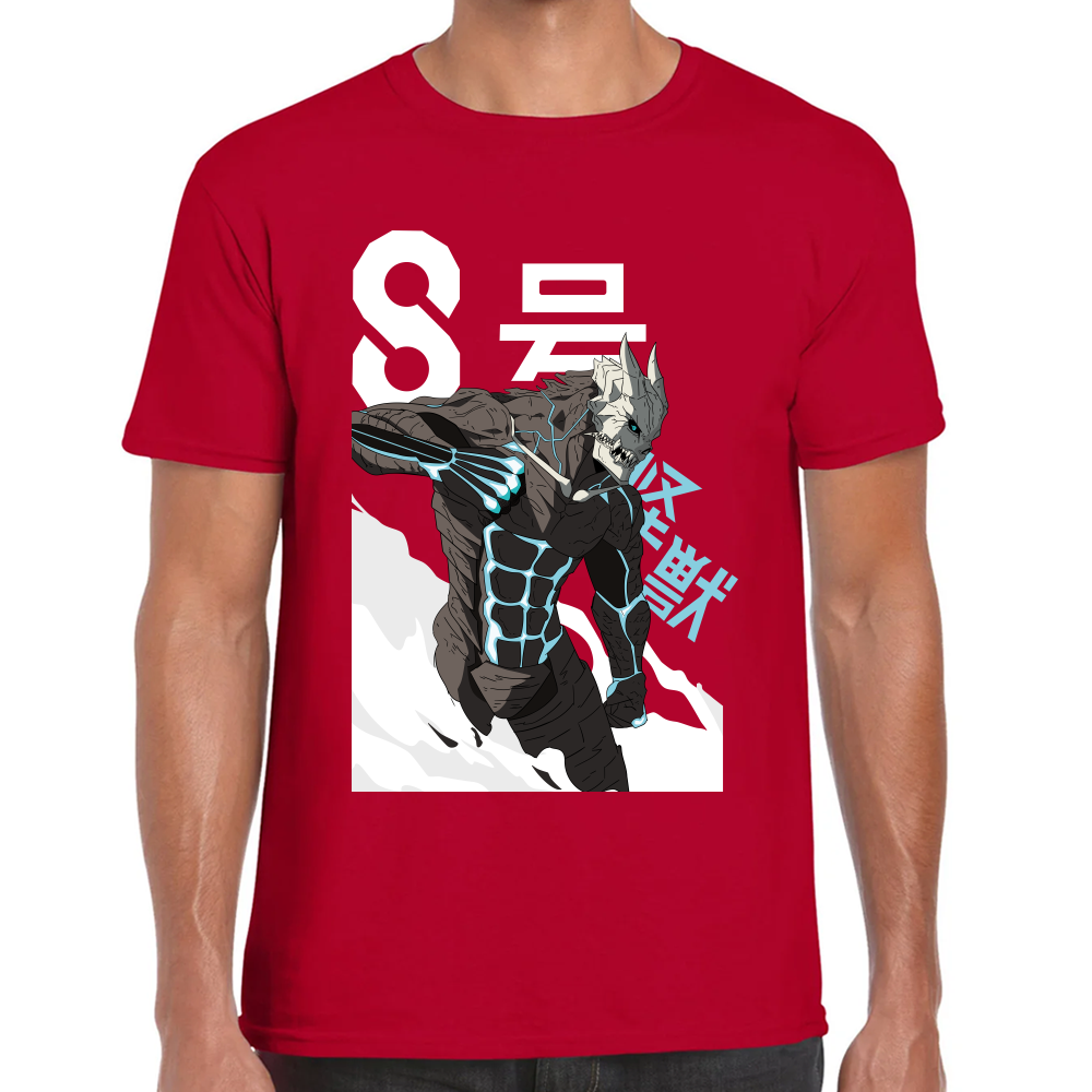 Playera Kaiju No 8 Algodón Premium #0001687