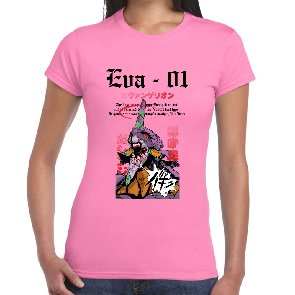 Playera Eva 01 Evangelion Algodón Premium #0001689