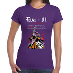 Playera Eva 01 Evangelion Algodón Premium #0001689