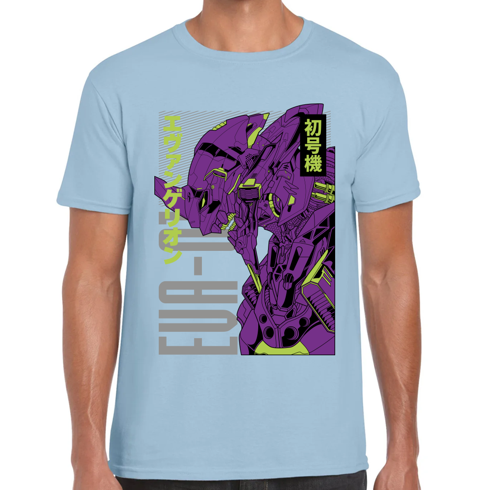 Playera Eva 01 Evangelion Algodón Premium #0001690
