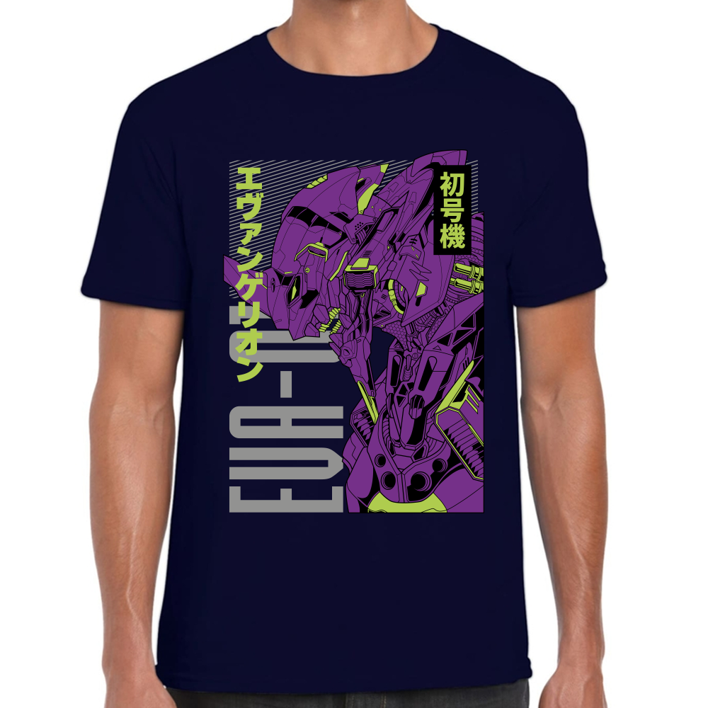 Playera Eva 01 Evangelion Algodón Premium #0001690