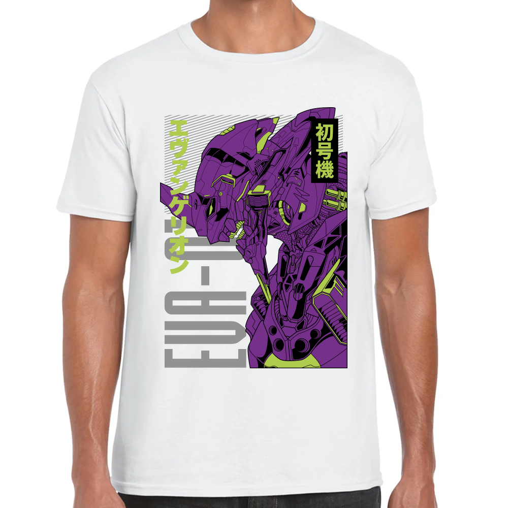 Playera Eva 01 Evangelion Algodón Premium #0001690