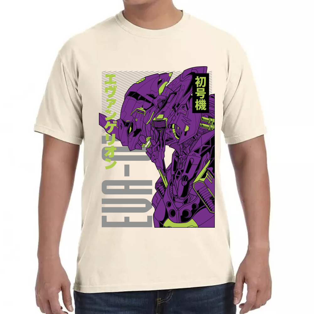 Playera Eva 01 Evangelion Algodón Premium #0001690