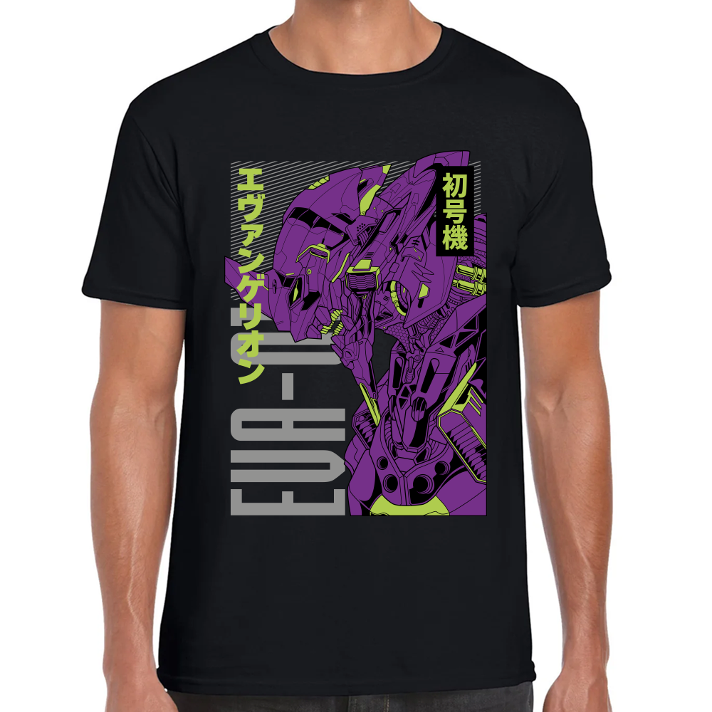 Playera Eva 01 Evangelion Algodón Premium #0001690