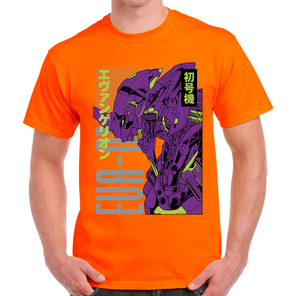 Playera Eva 01 Evangelion Algodón Premium #0001690