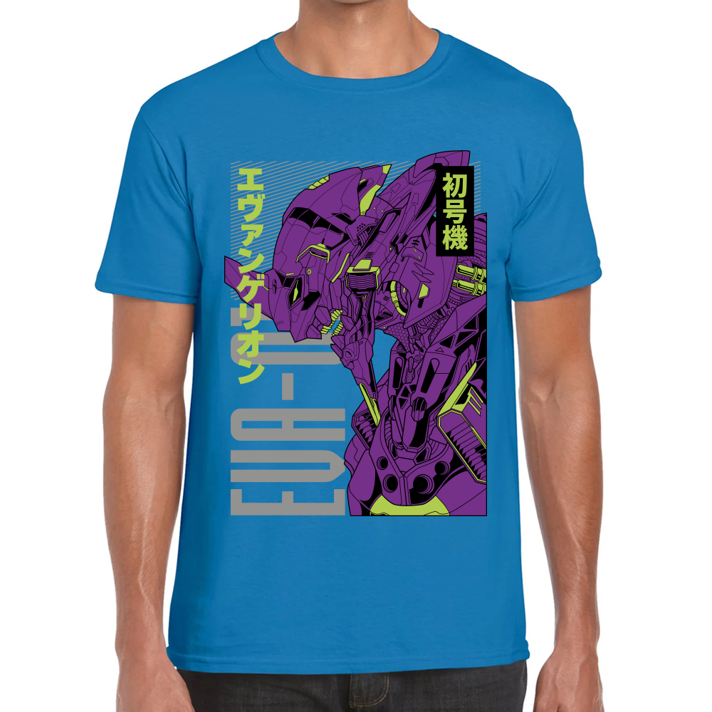 Playera Eva 01 Evangelion Algodón Premium #0001690
