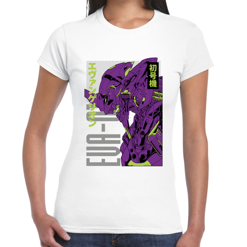 Playera Eva 01 Evangelion Algodón Premium #0001690