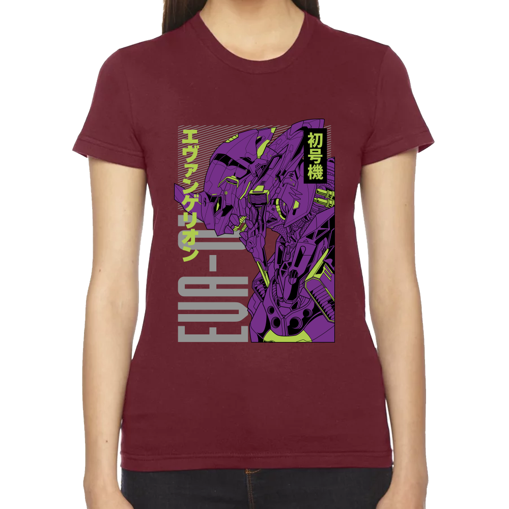 Playera Eva 01 Evangelion Algodón Premium #0001690