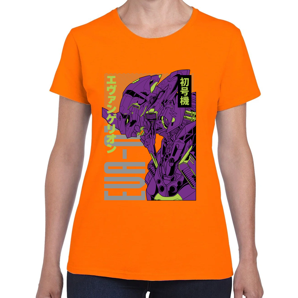 Playera Eva 01 Evangelion Algodón Premium #0001690