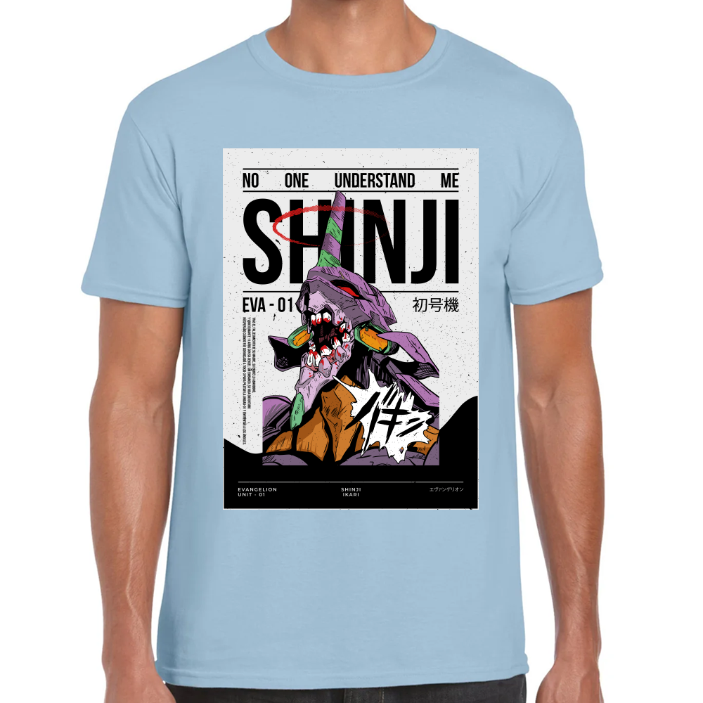 Playera Eva 01 Evangelion Algodón Premium #0001691