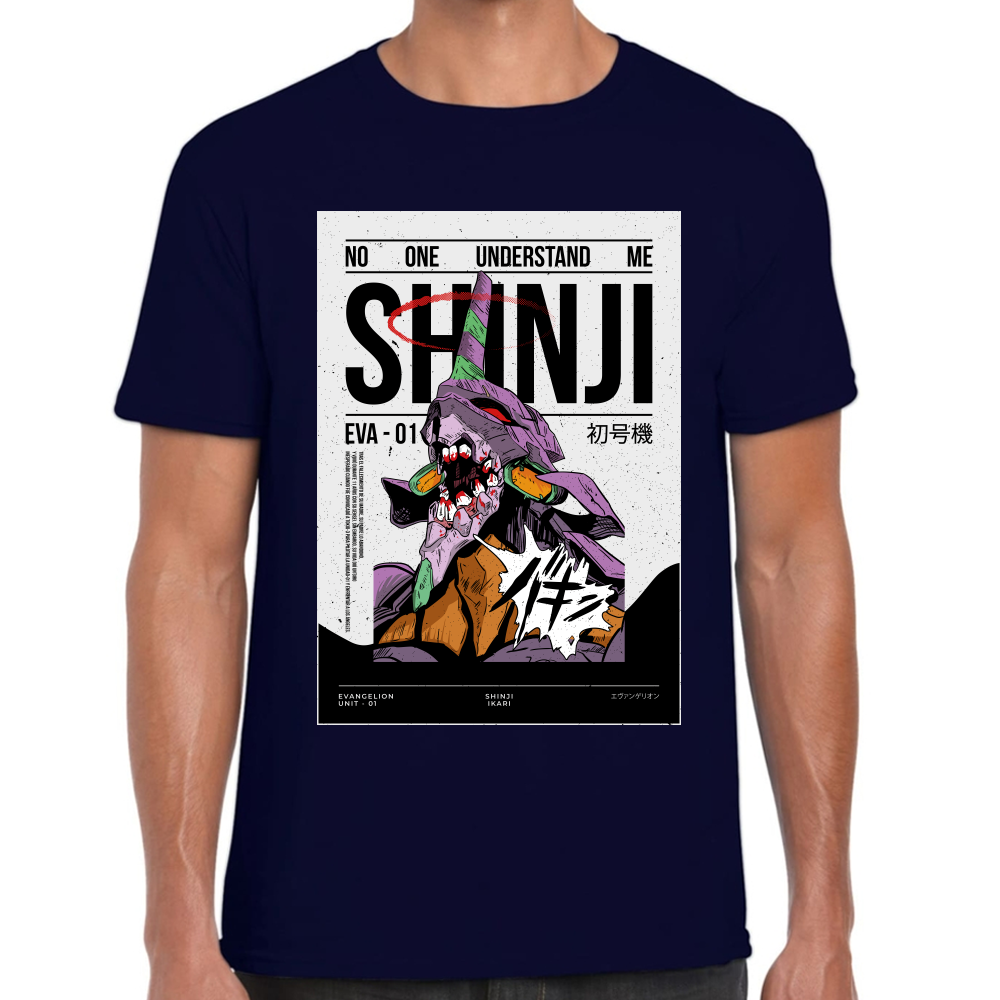 Playera Eva 01 Evangelion Algodón Premium #0001691