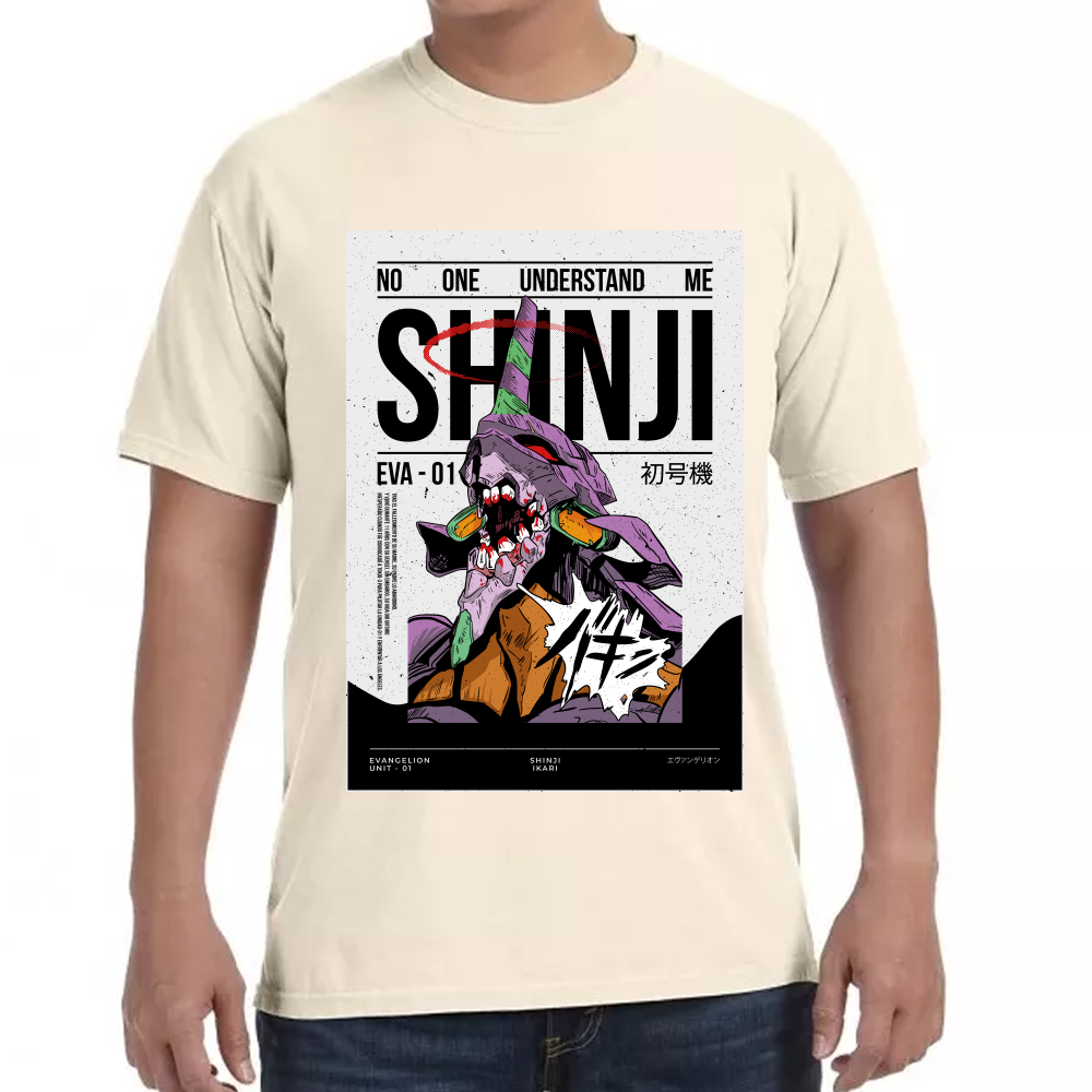 Playera Eva 01 Evangelion Algodón Premium #0001691
