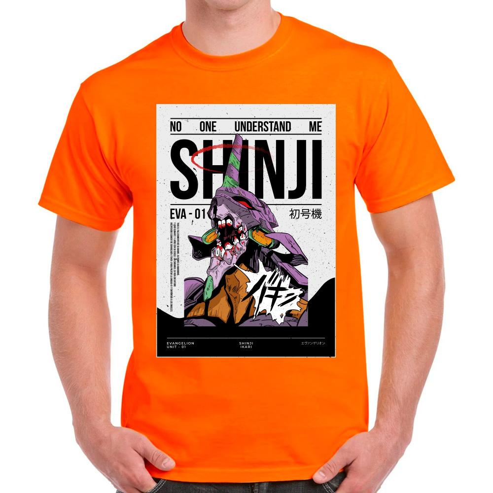 Playera Eva 01 Evangelion Algodón Premium #0001691