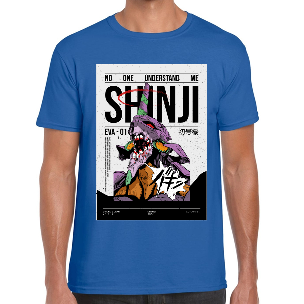 Playera Eva 01 Evangelion Algodón Premium #0001691