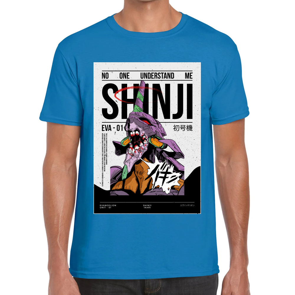 Playera Eva 01 Evangelion Algodón Premium #0001691