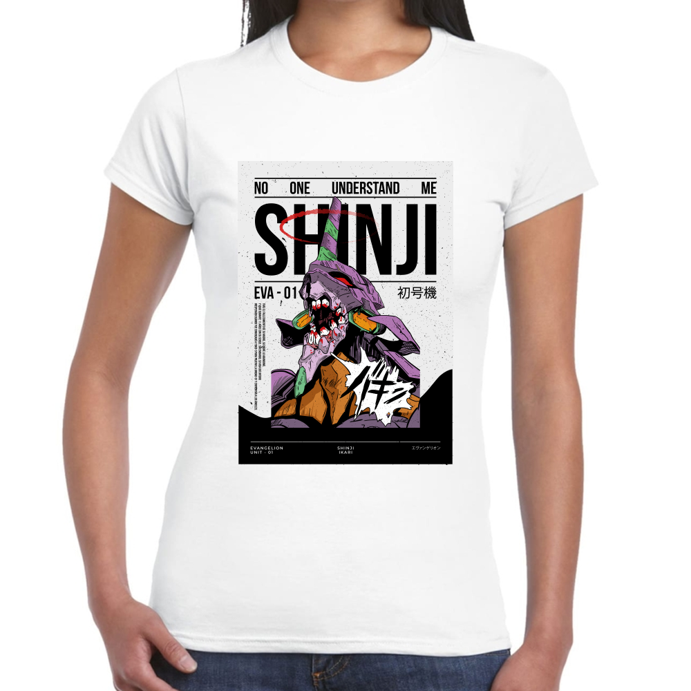 Playera Eva 01 Evangelion Algodón Premium #0001691