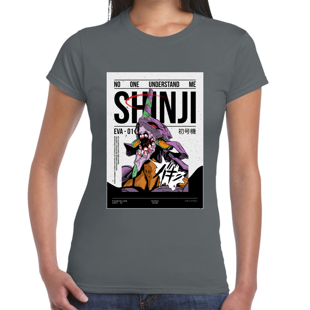Playera Eva 01 Evangelion Algodón Premium #0001691