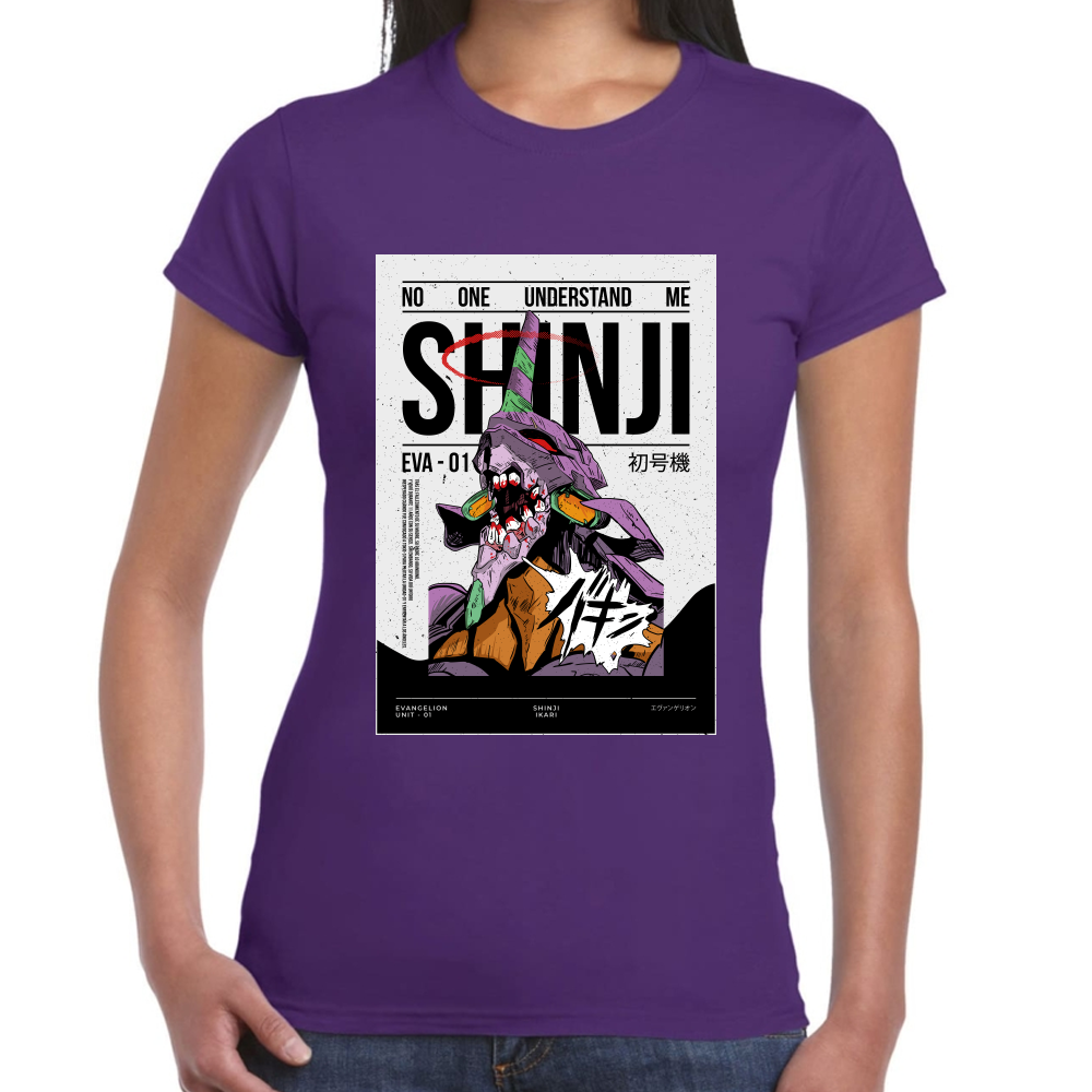 Playera Eva 01 Evangelion Algodón Premium #0001691