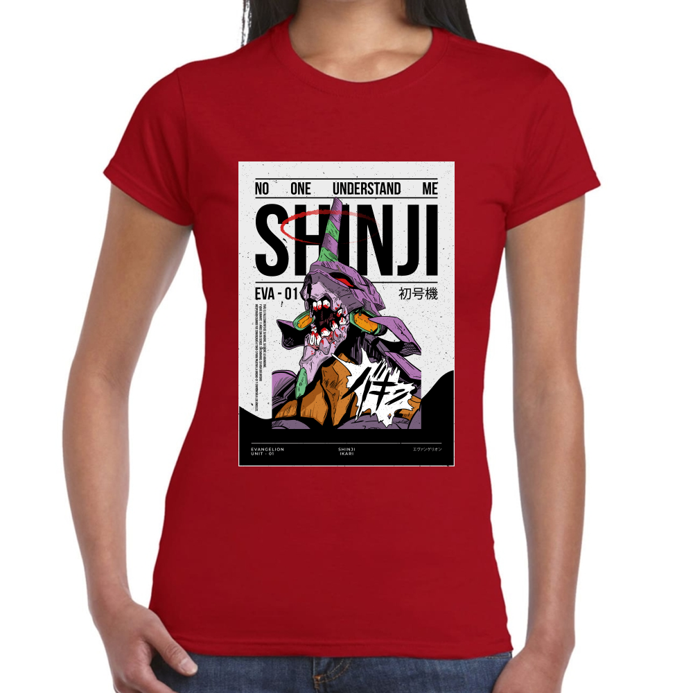 Playera Eva 01 Evangelion Algodón Premium #0001691