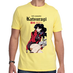 Playera Misato Katsuragi Evangelion Algodón Premium #0001692