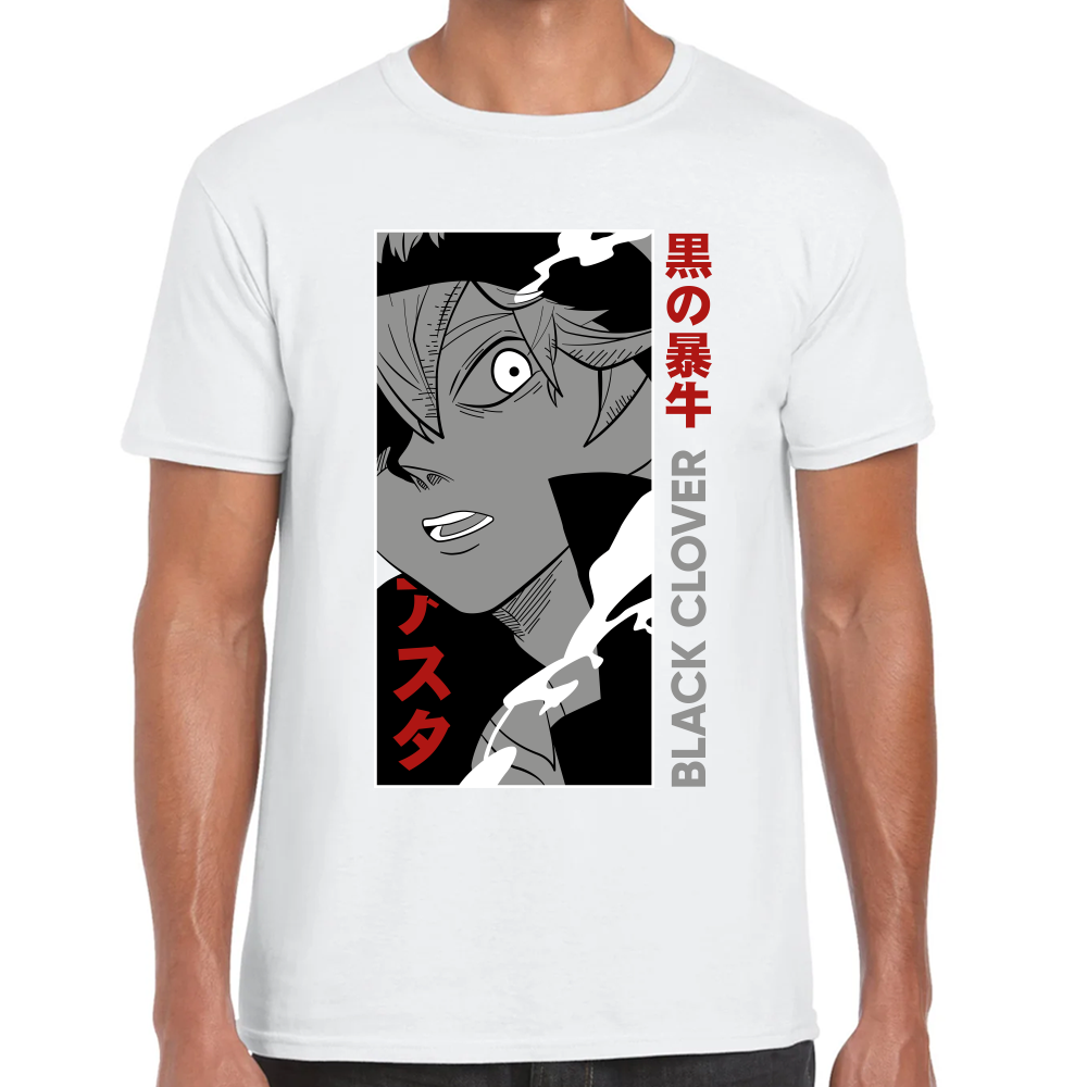 Playera Asta Black Clover Algodón Premium #0001702