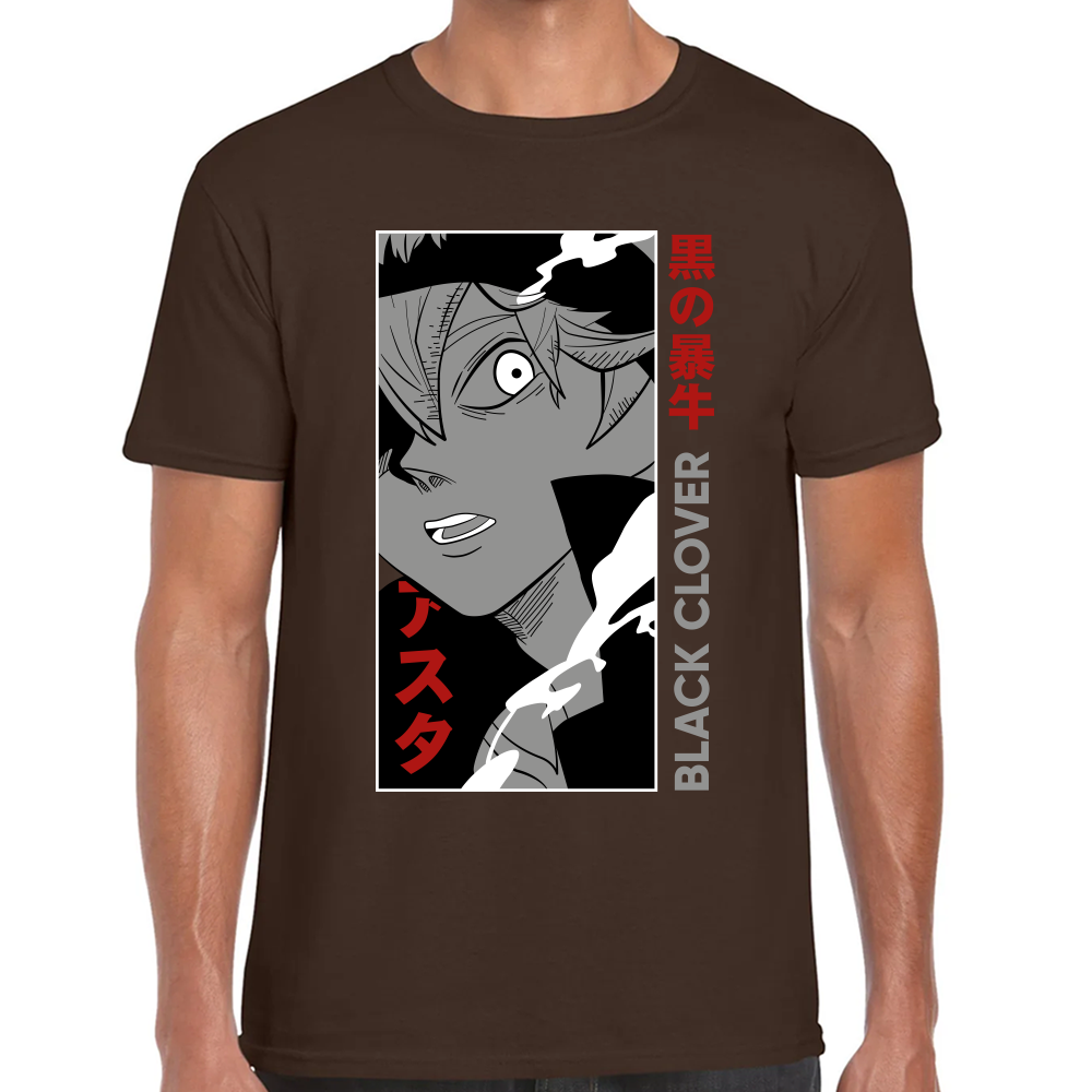 Playera Asta Black Clover Algodón Premium #0001702