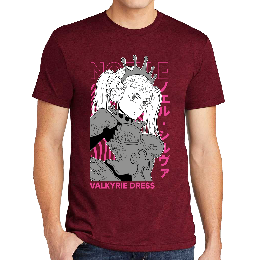 Playera Valkyrie Dress Noelle Black Clover #0001705