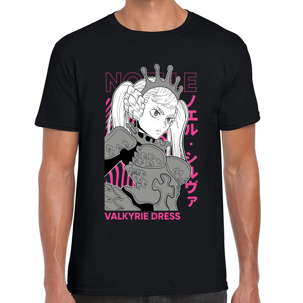 Playera Valkyrie Dress Noelle Black Clover #0001705