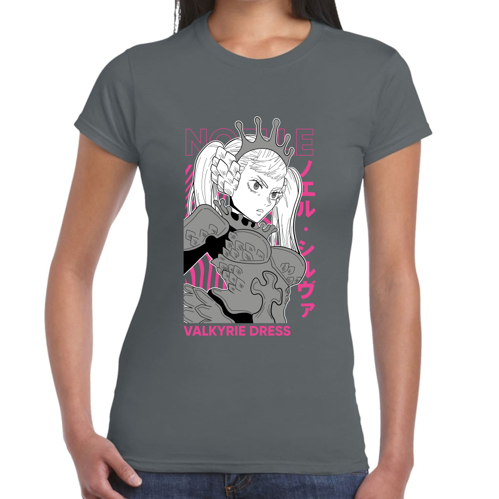 Playera Valkyrie Dress Noelle Black Clover #0001705