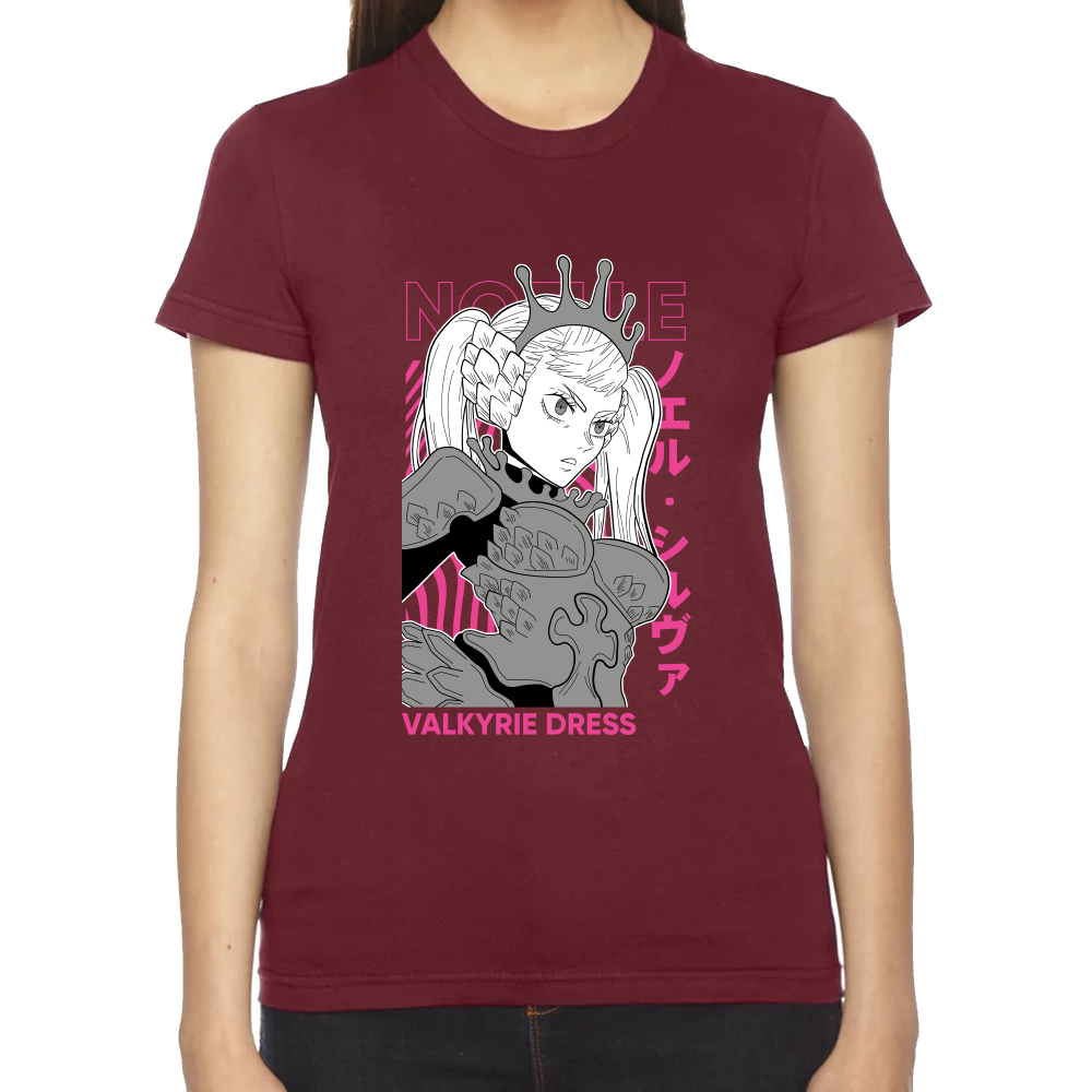 Playera Valkyrie Dress Noelle Black Clover #0001705