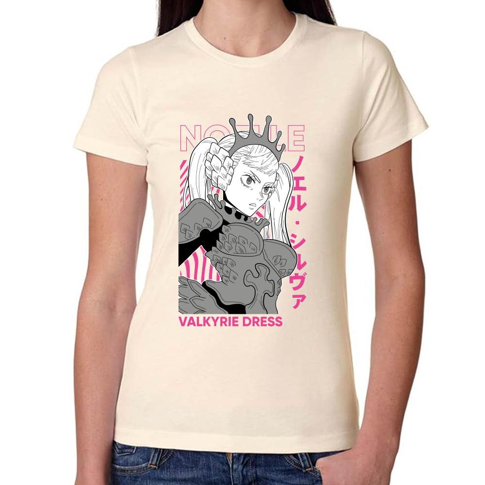 Playera Valkyrie Dress Noelle Black Clover #0001705