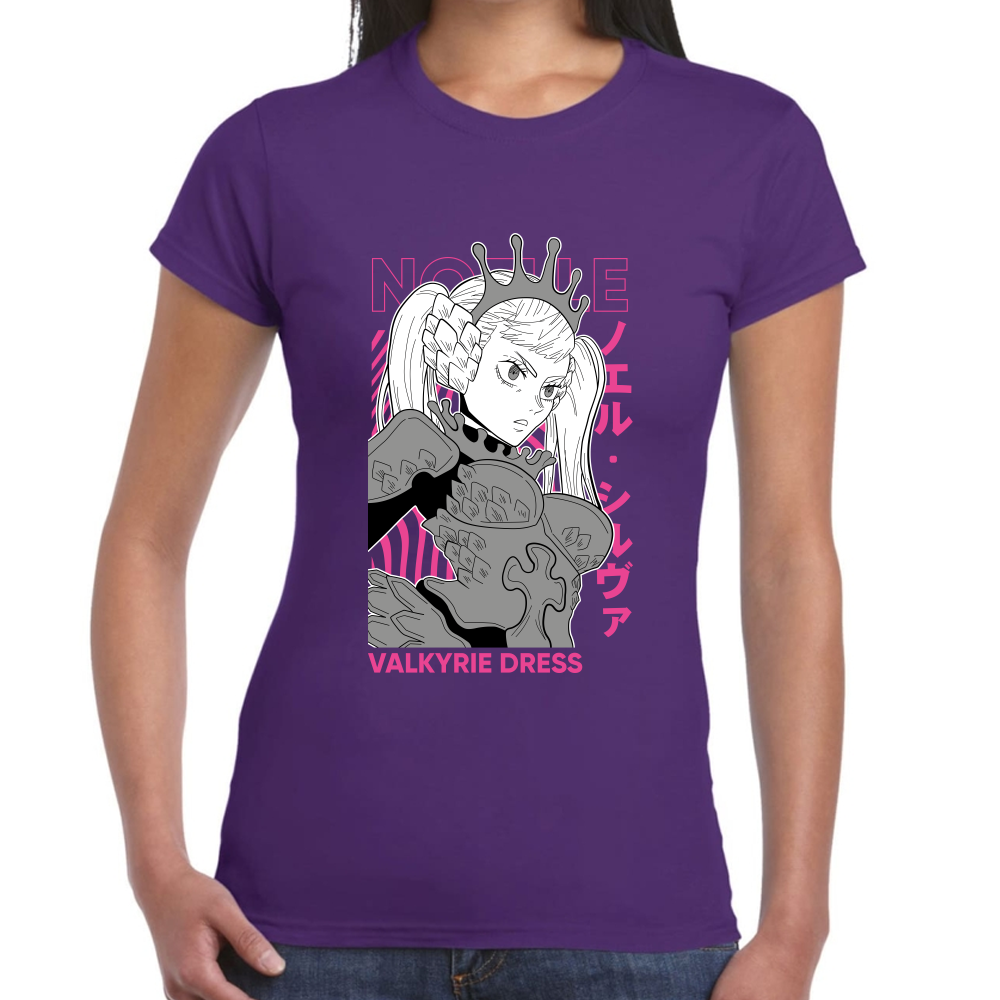 Playera Valkyrie Dress Noelle Black Clover #0001705