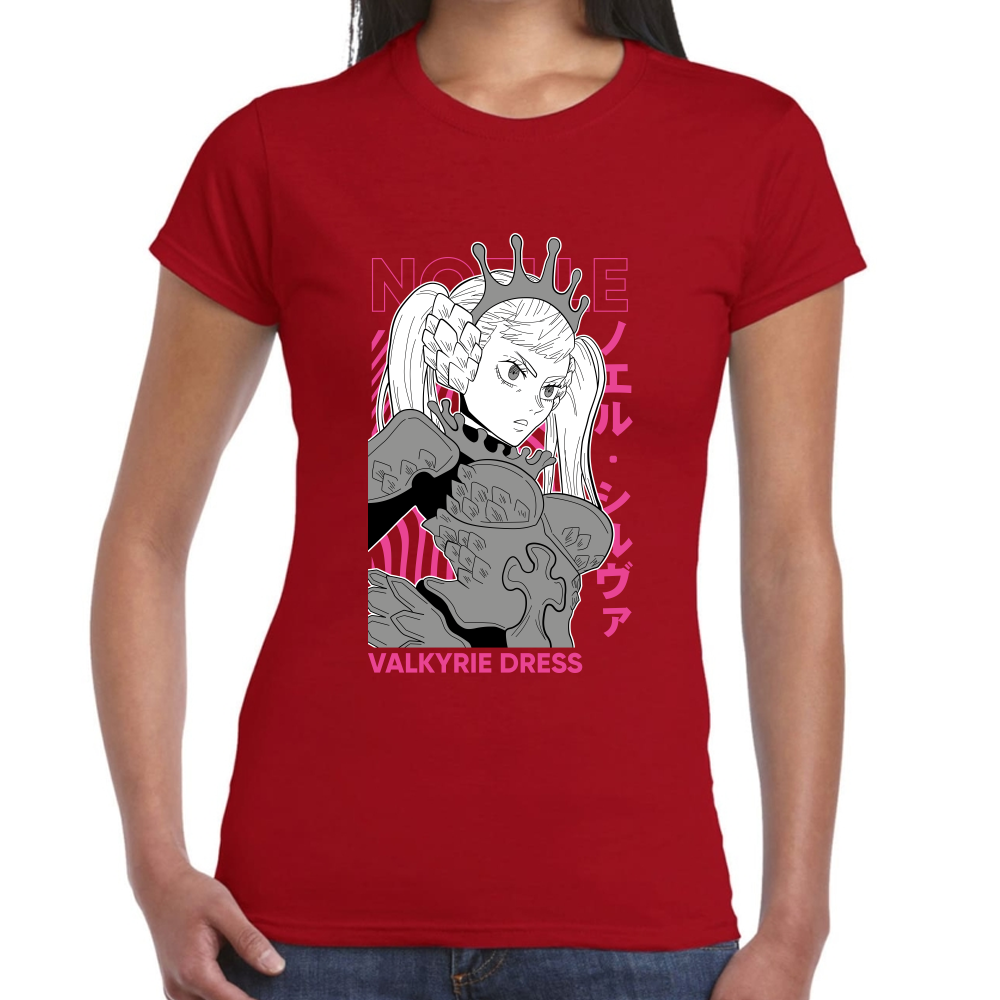 Playera Valkyrie Dress Noelle Black Clover #0001705
