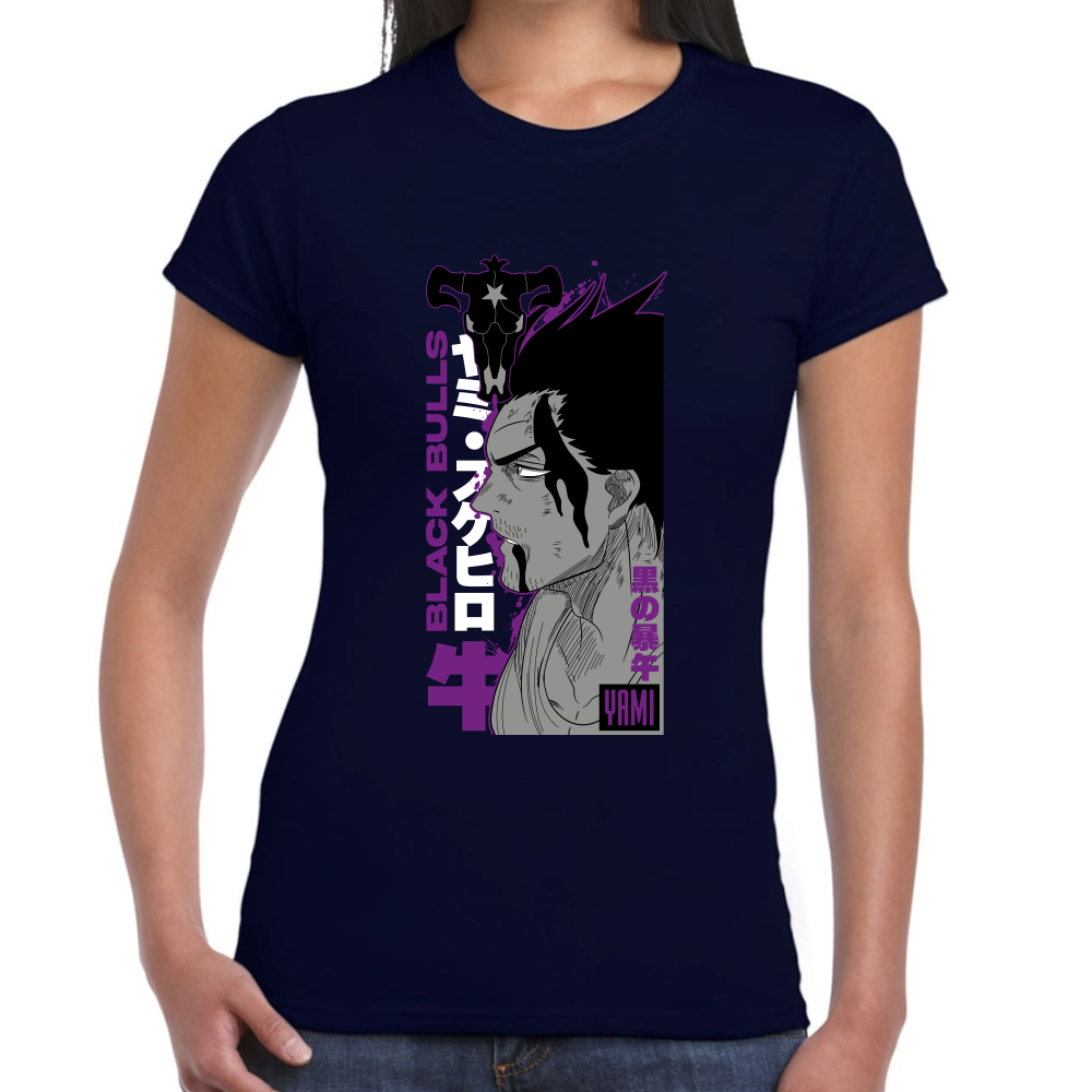 Playera Yami Black Clover Algodón Premium #0001706