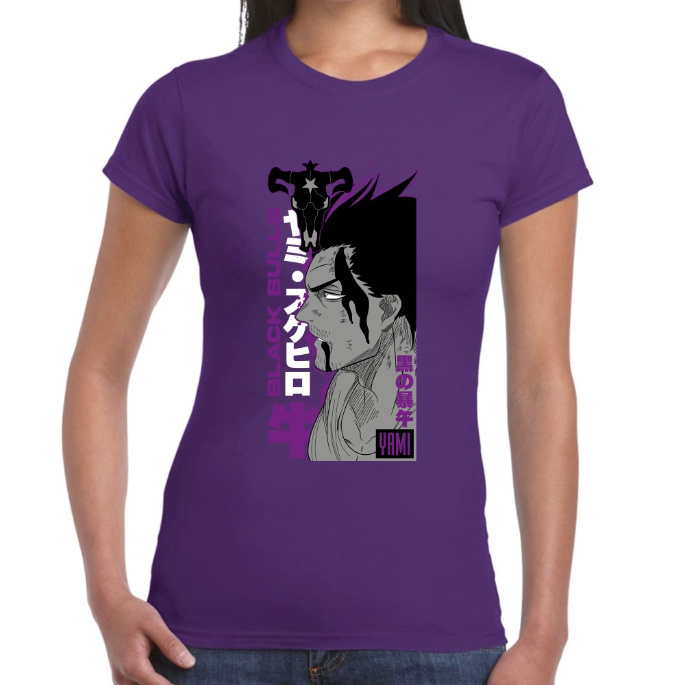 Playera Yami Black Clover Algodón Premium #0001706
