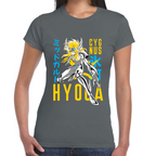 Playera Hyoga de Cisne Caballeros del Zodiaco Algodón Premium #0001710